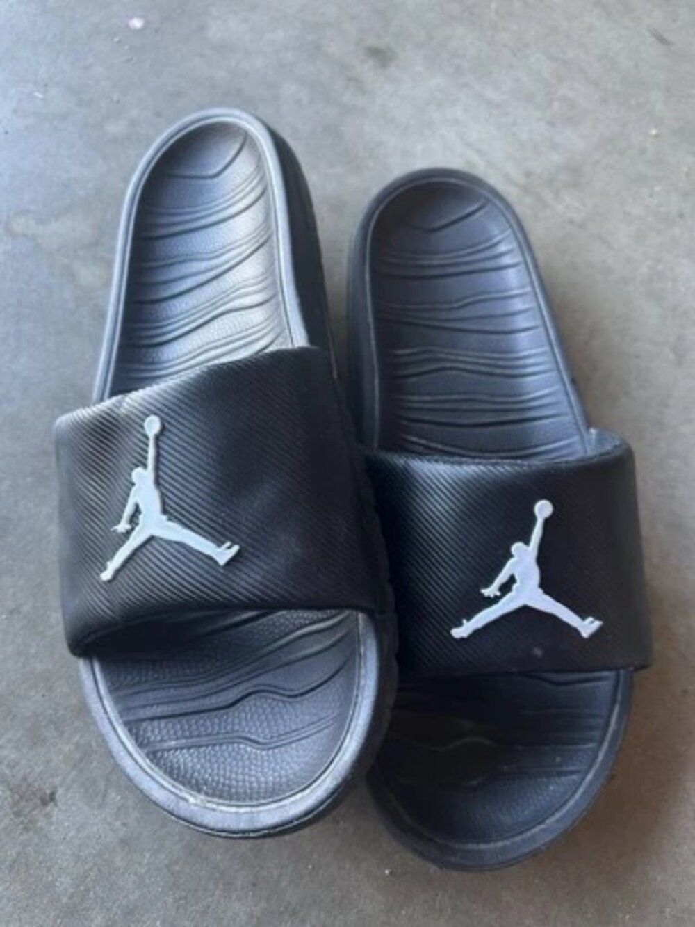 Nike Air Jordan Break Slide Black Mens Gym Sandals Flip Flop (Size 9,10,11,12)